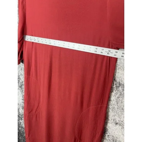 Anthropologie Holding Horses Dress Women’s Small Petite Terracotta lagenlook - Picture 10 of 12